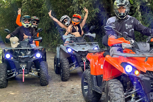 Medellin: Barbosa ATV Guided Tour with Waterfalls and Pools.