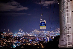 Medellin: Omvisning i Comuna 13 på kveldstid