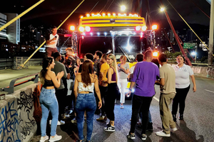 Medellin: Rumbero Party Bus with all the beer you can drink