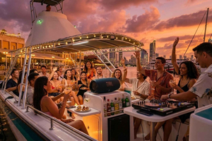 Sail on a Triton in Cartagena Bay and enjoy the sunset