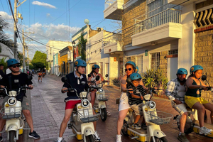 Santa Marta: Byomvisning på elektrisk motorsykkel med smaking