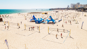 Beach Volleyball i Portimão - en perfekt match