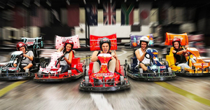 Koe Go-Kartin jännitys Aucklandissa