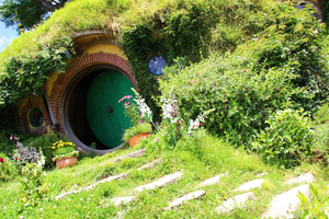 Rotorua till Hobbiton