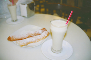 Vi bliver skøre med horchata