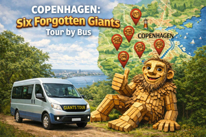 Copenhagen: Six Forgotten Giant Sculptures Tour by Bus