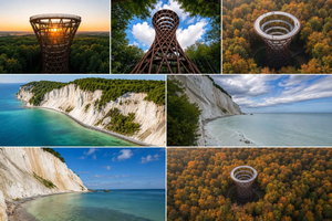 Från Köpenhamn: Privat dagsutflykt till Møns Klint och Forest Tower