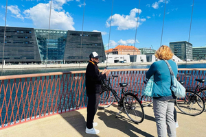 Köpenhamn: Guidad cykeltur med besök i Christiania