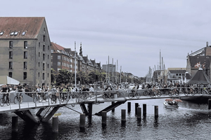 København: Sykkeltur med guide og stopp ved havnen