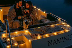 Copenaghen: tour privato in barca in inverno