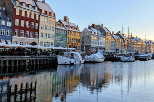 Havnefronten - guidet tur i København ved vannet på fransk