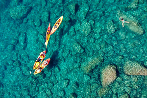 Barcelona: Costa Brava -kajakki, snorkkeli & Cliff Jump & Lunch