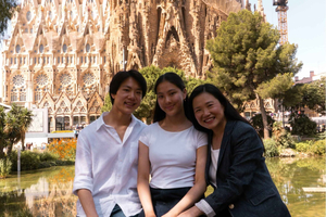 Barcelona – Privat familiefotoshoot ved Sagrada Familia