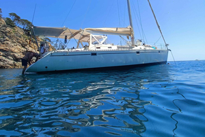 Costa Brava: 4-hour private sailboat cruise for up to 11 people