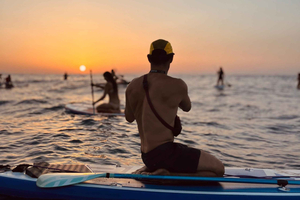 Costa Brava: soluppgång med stand up paddle i Begur