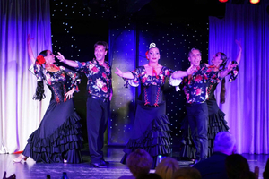 Wieczór z pokazem flamenco w Masia Tordera