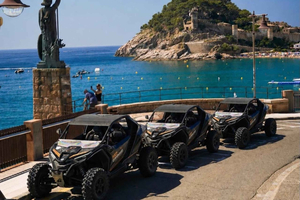 Lloret de Mar: excursão turística de 2 horas de buggy de dunas pela Costa Brava e Tossa