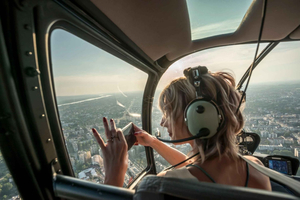 volo privato in elicottero con certificato