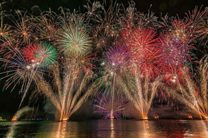 Sail Under the Fireworks in the Bay of Roses