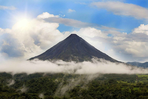 Arenal Volcano & Thermal Hot Springs from San Jose