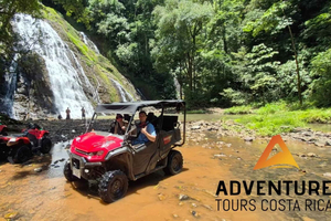 From Jaco: 4x4 Jungle Tour to Waterfall with Lunch