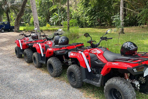 Da Tambor: Tour in ATV e Zipline con nuoto nelle cascate