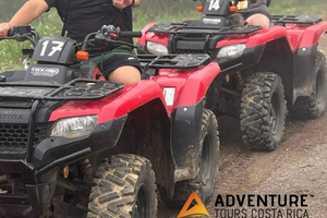 Jaco: 2-timers ATV-tur og 2-timers zipline-oplevelse