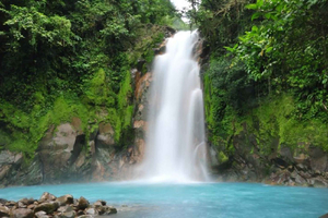 Cidade de La Fortuna: Visita ao Rio Celeste e ao Parque Nacional Tenório