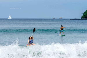 Las Catalinas: lezione di SUP o tour della Gold Coast in SUP