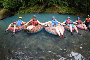 Location: Rio Celeste Tubing Adventure with Chris Tour Guide