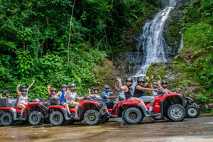 Manuel Antonio: Aventura en quad con selva y cascadas