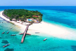 Prison Island og Nakupenda Sandbank med lunsj
