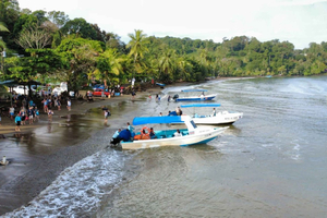 Sierpe: Bahía Drake Boat Transfer through Mangroves