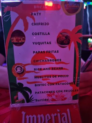 Bar The Caribbean.
