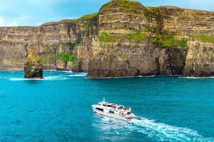 From Doolin: Cliffs of Moher Boat Tour