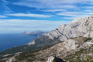 E-cykeltur i Biokovos naturpark med Skywalk och Sv. Jure