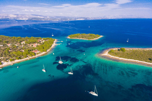 Brač : circuit de luxe dans les îles de la Grotte Bleue
