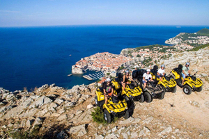 Dubrovnik: Opastettu mönkijäretki maaseudulla ja Dubrovnikin panoraama