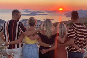 Dubrovnik: tour panoramico al tramonto con esperienza enologica premium