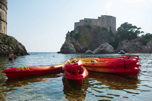 Kajak-Verleih für das Meer in Dubrovnik