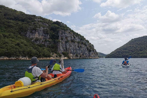 Fra Rovinj: Kajakktur i Lim Bay med guide