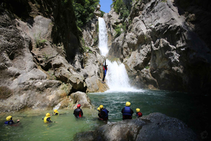 From Split: Canyoning on the Cetina River