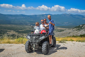 From Split: Cetina Family Quad Tour with Picnic