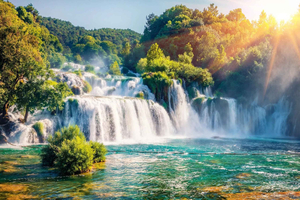 From Split/Trogir: Private Krka Waterfalls and Trogir Tour