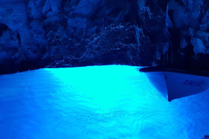 Hvar: Privat tur med blå grotta och speedboat i Vis