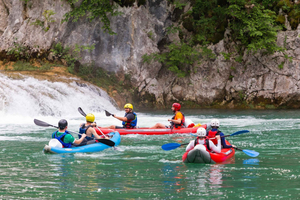 Wodospady Mrežnica spływ kajakowy | Slunj - Rastoke - Plitvice