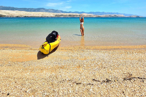 Novalja / Caska: Guided Kayak Tour near Novalja / Pag