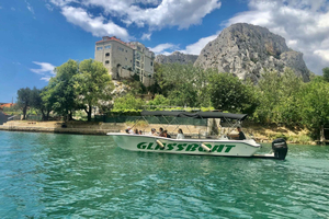 Omiš: 2-Hour Cetina River Glassboat And Beer Garden Visit