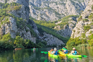 Omiš: Cetina River Kayak Rental for Two