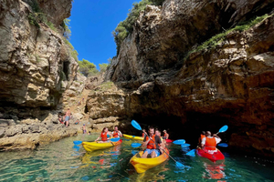 Pula: Cave, Canyon and Island Kayak Tour Snorkel&Explore